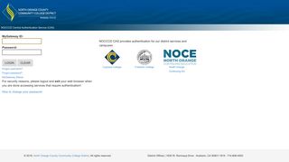 NOCCCD – Central Authentication Service
