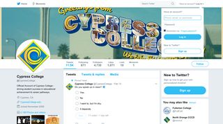 Cypress College (@CypressCollege) | Twitter