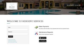 Login to Delano at Cypress Creek Apartments Resident Services ...