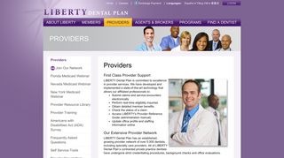 Liberty Dental Plan : Providers Home Page