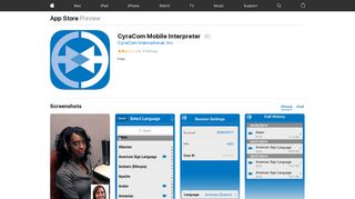 CyraCom Mobile Interpreter on the App Store - iTunes - Apple