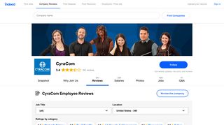 Working at CyraCom: 336 Reviews | Indeed.com