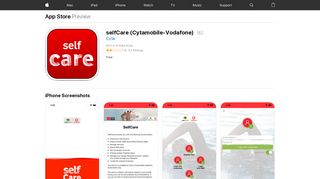 selfCare (Cytamobile-Vodafone) on the App Store - iTunes - Apple