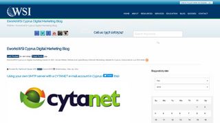Using your own SMTP server with a CYTANET e-mail ... - EworksWSI
