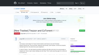[New Tracker] Trezzor and CzTorrent · Issue #1151 · Jackett/Jackett ...