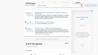 D & K Tire Service in Lake Crystal, MN | Whitepages