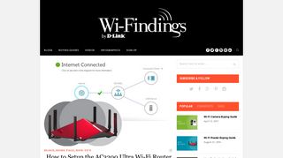 How to Setup the AC3200 Ultra Wi-Fi Router | D-Link Blog