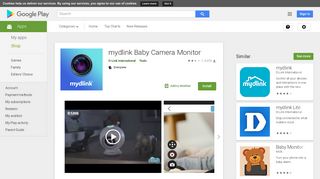 mydlink Baby Camera Monitor - Apps on Google Play