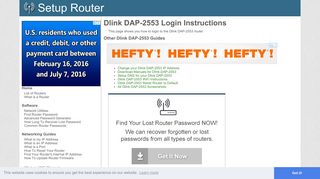 How to Login to the Dlink DAP-2553 - SetupRouter