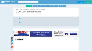 D-LINK DWR-111 USER MANUAL Pdf Download. - ManualsLib