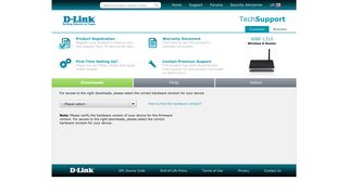 WBR-1310 - D-Link Technical Support