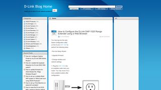 How to Configure the D-Link DAP-1520 Range Extender using a Web ...