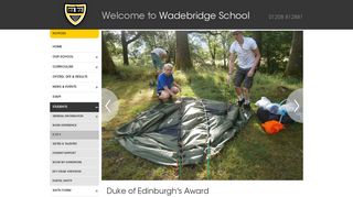 D of E - Wadebridge School, Cornwall