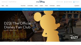 D23: The Official Disney Fan Club | shopDisney