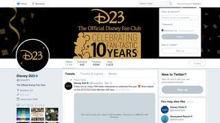 Disney D23 (@DisneyD23) | Twitter