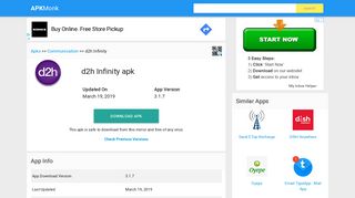 d2h Infinity Apk Download latest version 3.1.3- com.sd2labs.infinity