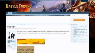 d2jsp login | Battle Forums