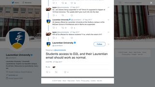 Laurentian University on Twitter: 