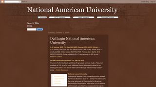 D2l Login National American University