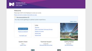 D2L Brightspace Login for Minneapolis Community & Technical College