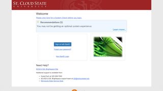 D2L Brightspace Login for St. Cloud State University