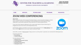 ctlsfasu | Zoom Web Conferencing