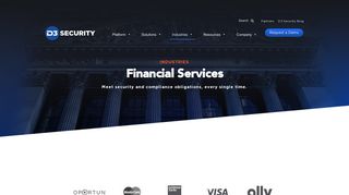 Financial Services - D3 Security - D3 Security