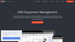 D4H Equipment Management Software | D4H - Readiness & Response