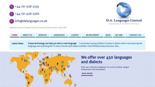 DA Languages: Interpreting & Translation Agency
