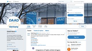 DAAD News (@DAAD_Germany) | Twitter