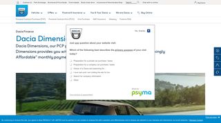 Dacia Dimensions | Dacia Finance | Dacia UK