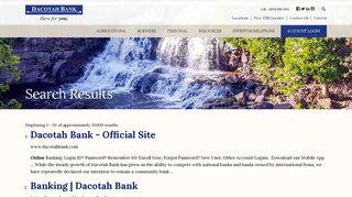 Online Banking - Dacotah Bank