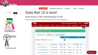 Dada Mail - Self Hosted, Easy to Use Email Marketing Mailing List ...