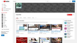 Dada Mail - YouTube