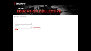 D'Addario Education Collective - Login