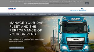 Connect your DAF fleet and manage driver performance