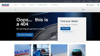 Dealer network - DAF Trucks Limited