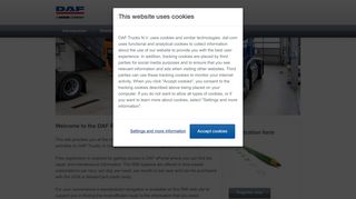 Welcome to the DAF RMI web site for Independent ... - DAF Trucks NV