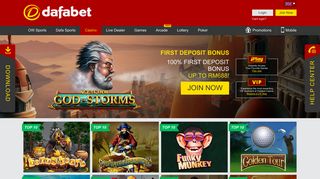 Online Betting - Bet on Sports, Play Online Casino and Poker at Dafabet