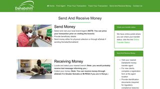 Send And Receive Money - Dahabshiil