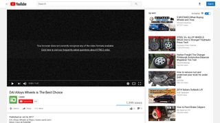 DAI Alloys Wheels is The Best Choice - YouTube