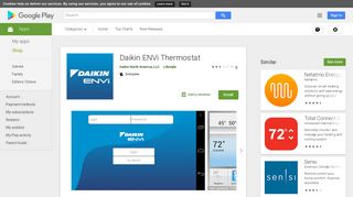 Daikin ENVi Thermostat - Apps on Google Play