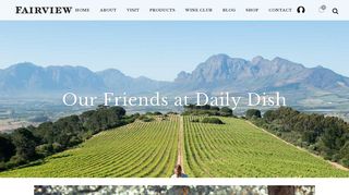 Our Friends at Daily Dish | Fairview - Fairview | Wine and Cheese