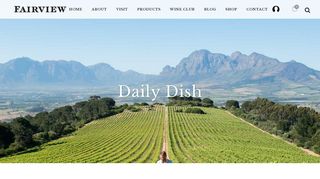 Daily Dish | Fairview - Fairview | Wine and Cheese