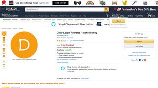Amazon.com: Daily Login Rewards - Make Money: Appstore for Android