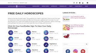 Daily Horoscope - Get Your Horoscope Today, It's Free ...