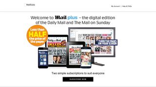 Mail Subscriptions - Homepage
