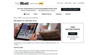 Mail Plus Mail Plus is the Daily Mail and The Mail on ... - MyMail - Detail