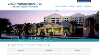 Daily Management Inc. - Login By Site