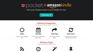 P2K - Pocket to Kindle: Send Your Pocket Articles to Your Kindle